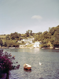The large white house on the right is Ferryside.