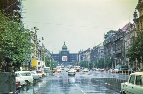 Wenceslas Square.