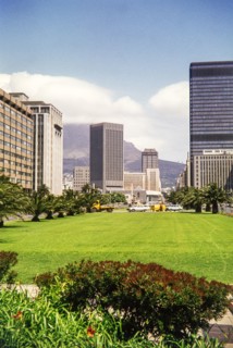 Golden Acre precinct in the central business district (CBD) of Cape Town, South Africa,
