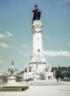The Monument to the Marquv™s de Pombal in Lisbon, Portugal.
