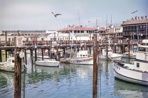Fisherman's Wharf, San Francisco, 1976