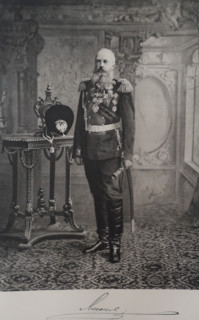 Chief of the regiment Grand Duke Mikhail Nikolaevich.