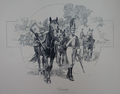 Returning from a campaign.