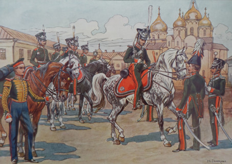 The Life Guards Horse-Jager Regiment during the reign of Emperors Alexander I and Nicholas I.