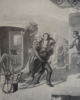 Pushkin's Return from the Duel.