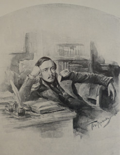 Russian poet Mikhail Yuryevich Lermontov.
