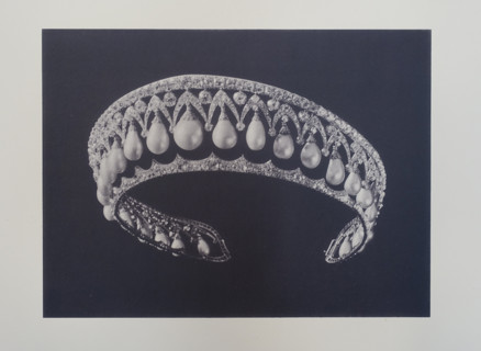 The Imperial Pearl diadem with pendants.