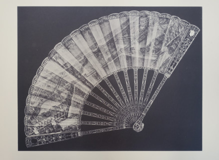 Jewelled fan of Catherine II.