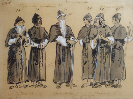 Costume Design for the opera Khovanshchina.