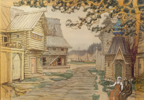 Street of the ancient city.