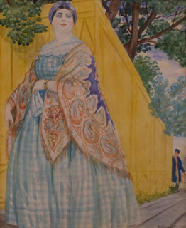 Merchant's wife.