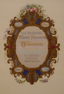 New Year's greetings to the princes Demidov.