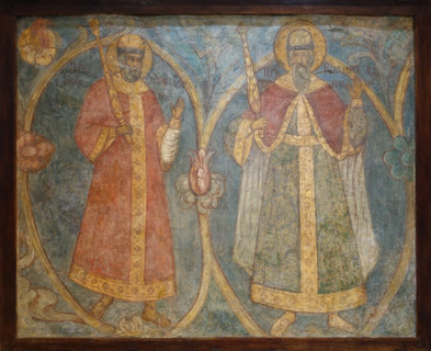 Fragment of the mural The Tree of Russian Sovereigns.