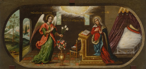 Icon of the Annunciation of the Mother of God.