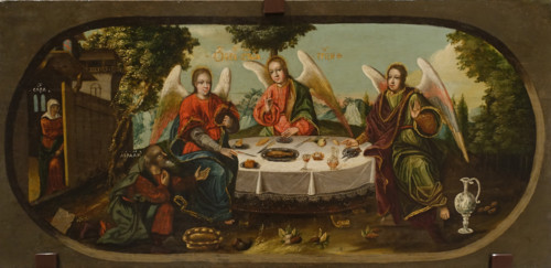 Icon of the Old Testament Trinity.