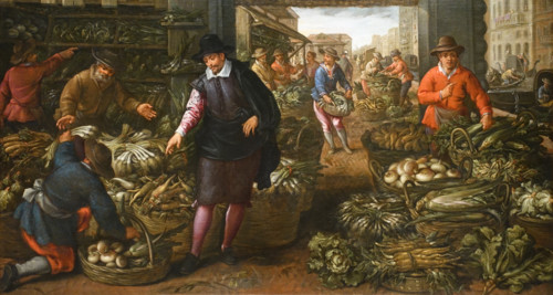 Vegetable Market in Venice.