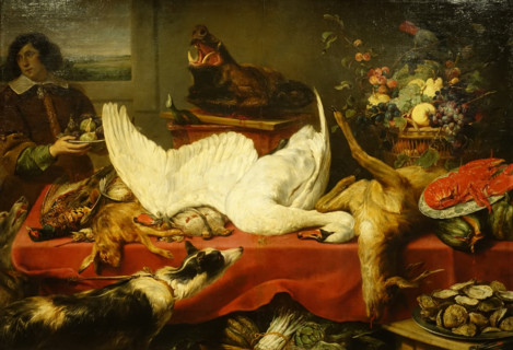 Still Life with a Swan.