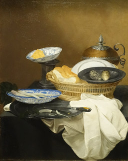 Still life with dishes.
