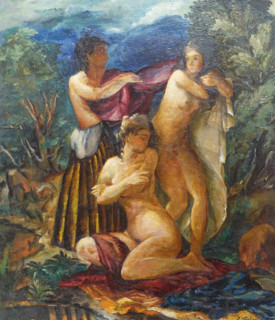 Three Bathers.