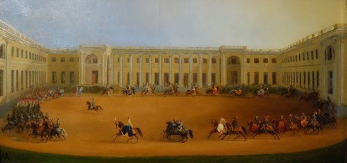 Carousel in front of the Alexander Palace.