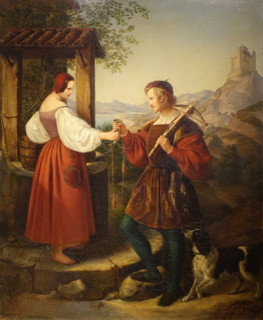 Hunter and the girl.
