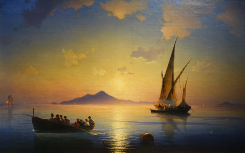 The Bay of Naples.