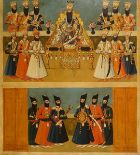 Reception at the Palace of Fath Ali Shah on the Feast of Nowruz.
