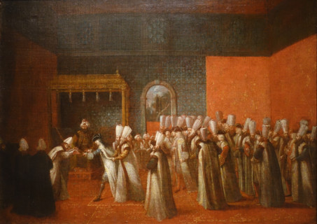 Audience of the European Embassy with the Turkish Sultan Ahmed III.