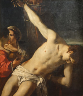 Saint Sebastian and Saint Irene.