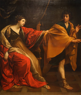 Joseph and Potiphar's wife.