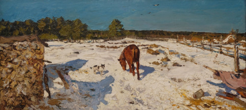 In Winter.