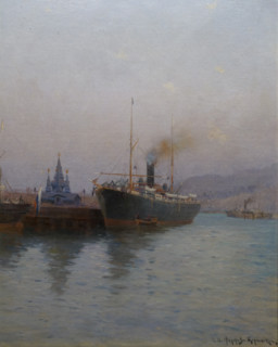At the Yalta Pier.