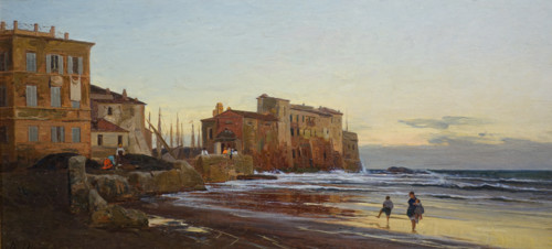 Italian landscape.