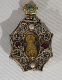 Panagia. Saint Nicholas the Wonderworker.