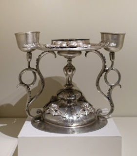 Vessel for blessing bread.