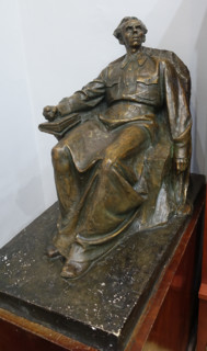 Sculpture of the Nikolai Ostrovsky.