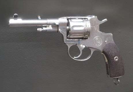 Nagant revolver.