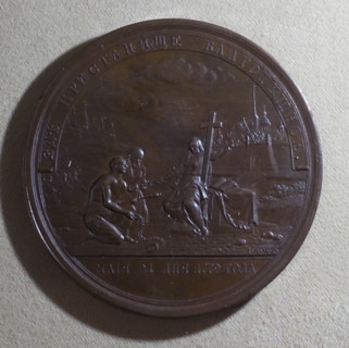 Medal. On the resettlement of Christians from Crimea.