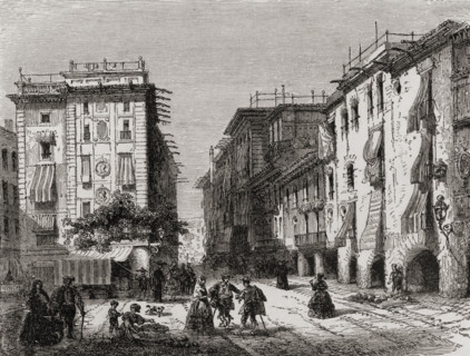 Street in Barcelona