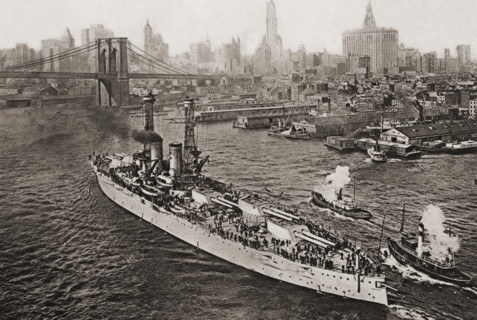 The United States battleship