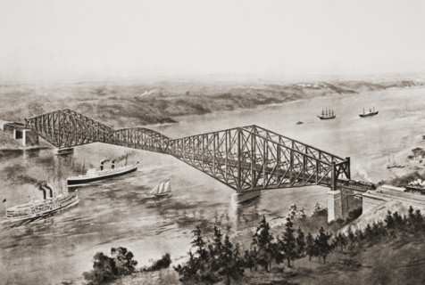 Quebec Bridge over the St. Lawrence