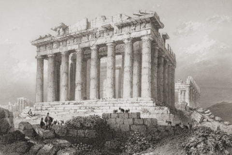 The Parthenon at Athens