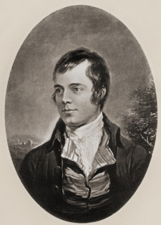Robert Burns,1759-1796.  Scottish poet.