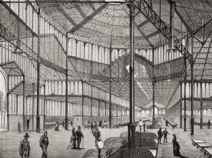 Interior of New Borne Market