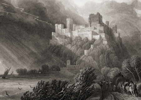 The ruins of Rheinfels