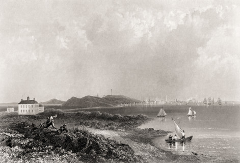 Boston Massachusetts USA in 1774