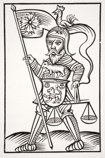 Hermensul or Irmensul. Ancient Saxon idol