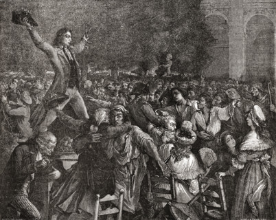 Motion au Palais Royal by Camille Desmoulins