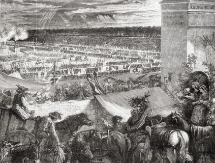 Grande Federation. From 'Histoire de la Revolution Francaise' by Louis Blanc.
