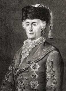 Catherine II (The Great) 1729-1796. German born Empress of Russia.Engraved by Pannemaker after Viollat. From 'Histoire de la Revolution Francaise' by Louis Blanc.
